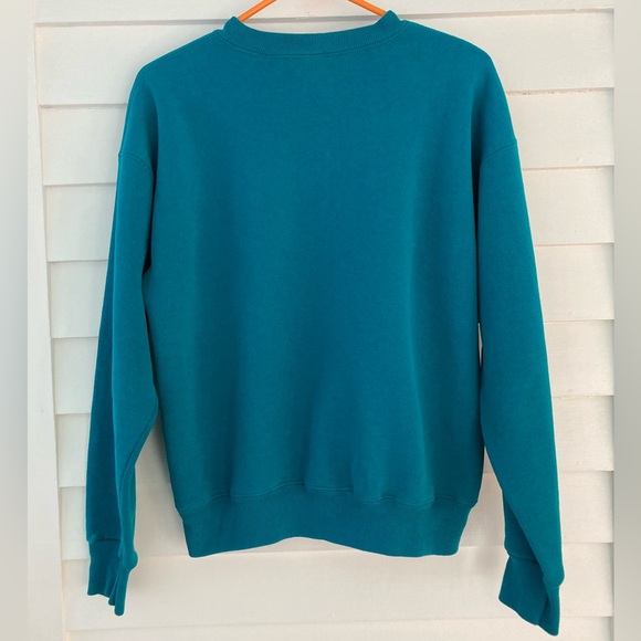 Vintage USA Olympics Teal Crew-Neck Sweatshirt Size Large - Picture 2 of 9
